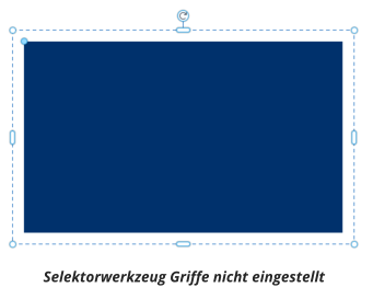 Selektorwerkzeug Griffe nicht eingestellt